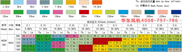 羅茨風機300口徑參數(shù).jpg